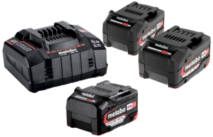 Sampak: 3Ã18V/5,2Ah Li-Power batt. +lader ACS 145
